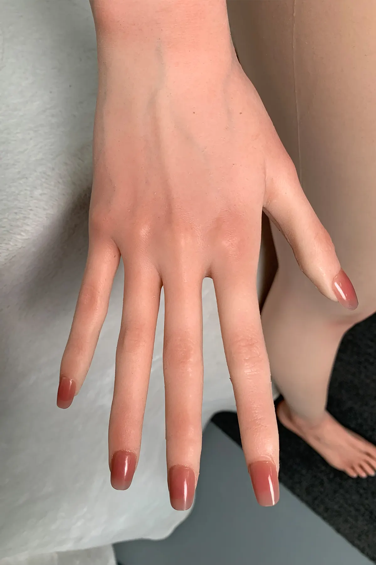Jovita Leitão – Boneca personalizada de 168 cm em silicone integral, tom natural, cabeça 39 factory reference 1