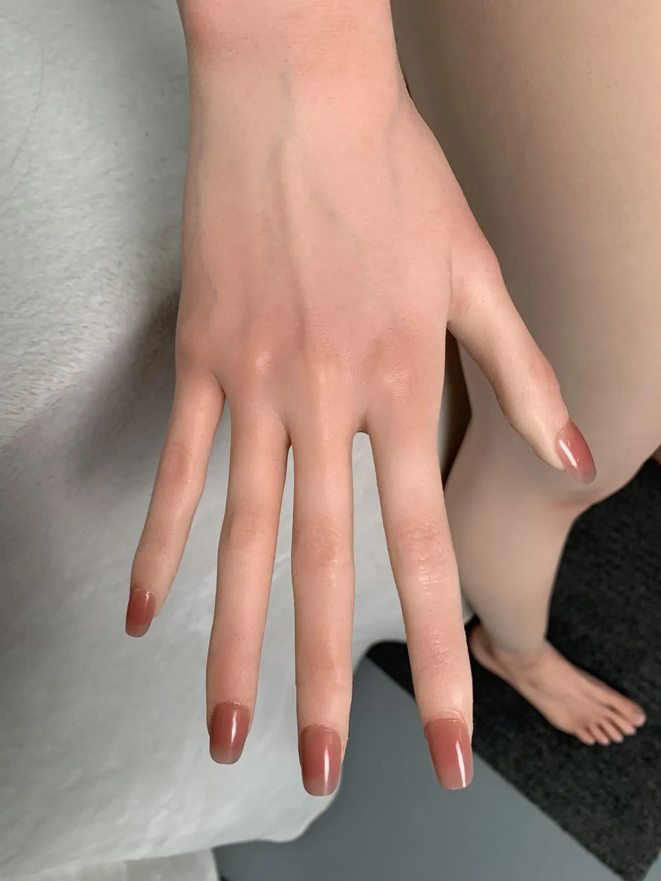 Adélia Abranches – Boneca personalizada de 168 cm em silicone integral, tom natural, cabeça 35 factory reference 1