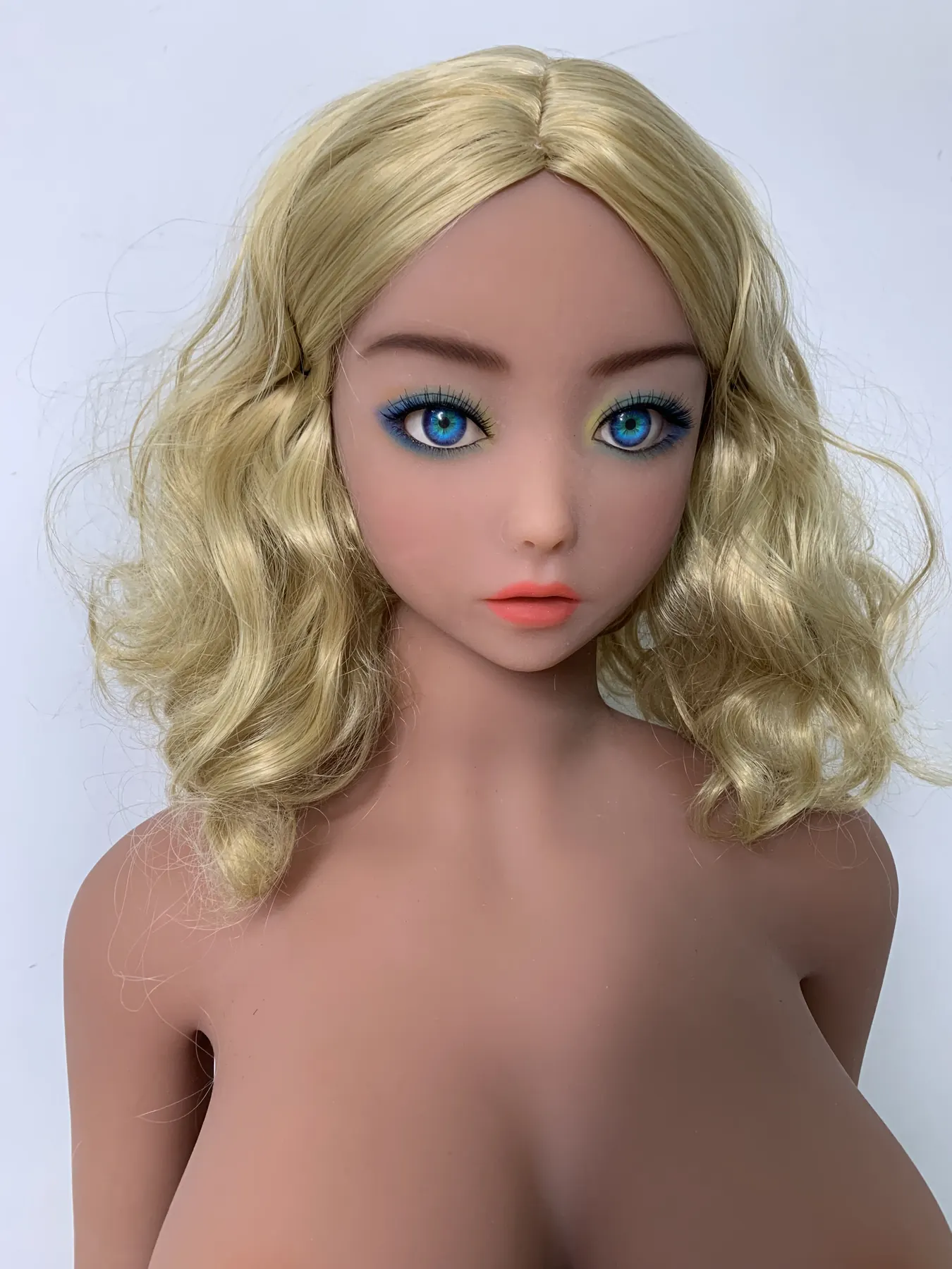 Celestina Dourado – Boneca personalizada de 148 cm em TPE, cabeça 130 factory reference 3