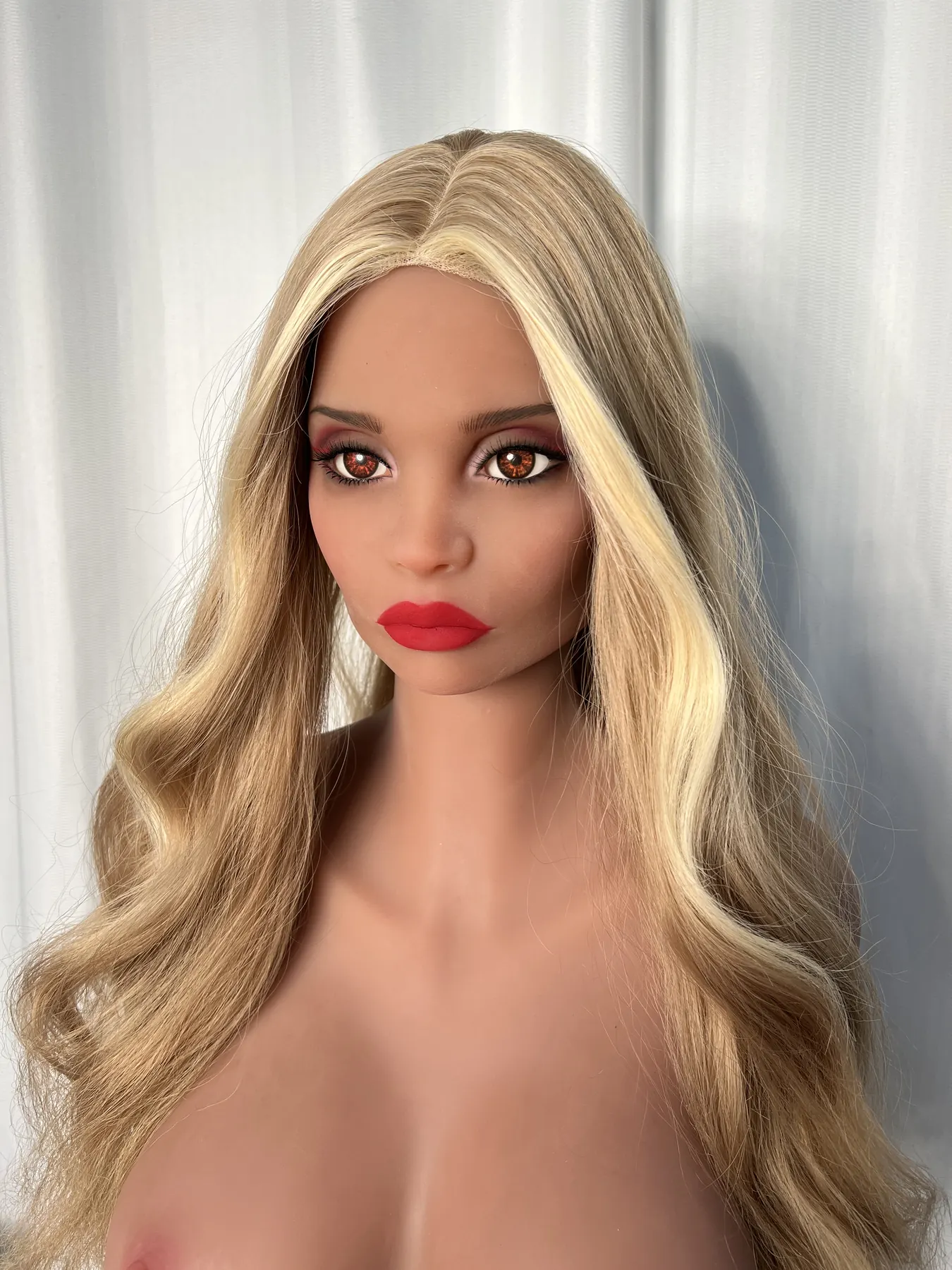 Salomé Noronha – Boneca personalizada de 163 cm em TPE, cabeça 294 factory reference 4