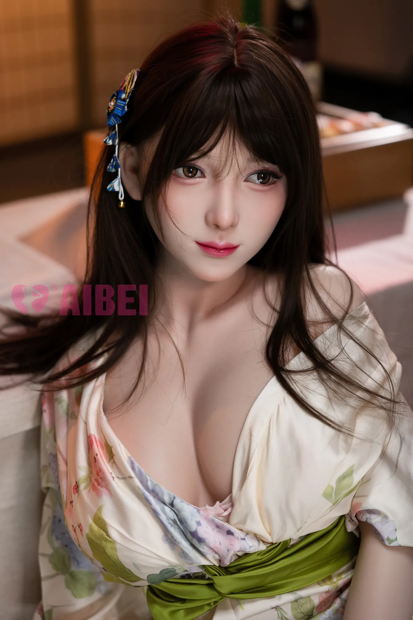 Clarinda – Boneca AIBEI LUXE em silicone 167 cm, copa E, rosto AB17 2