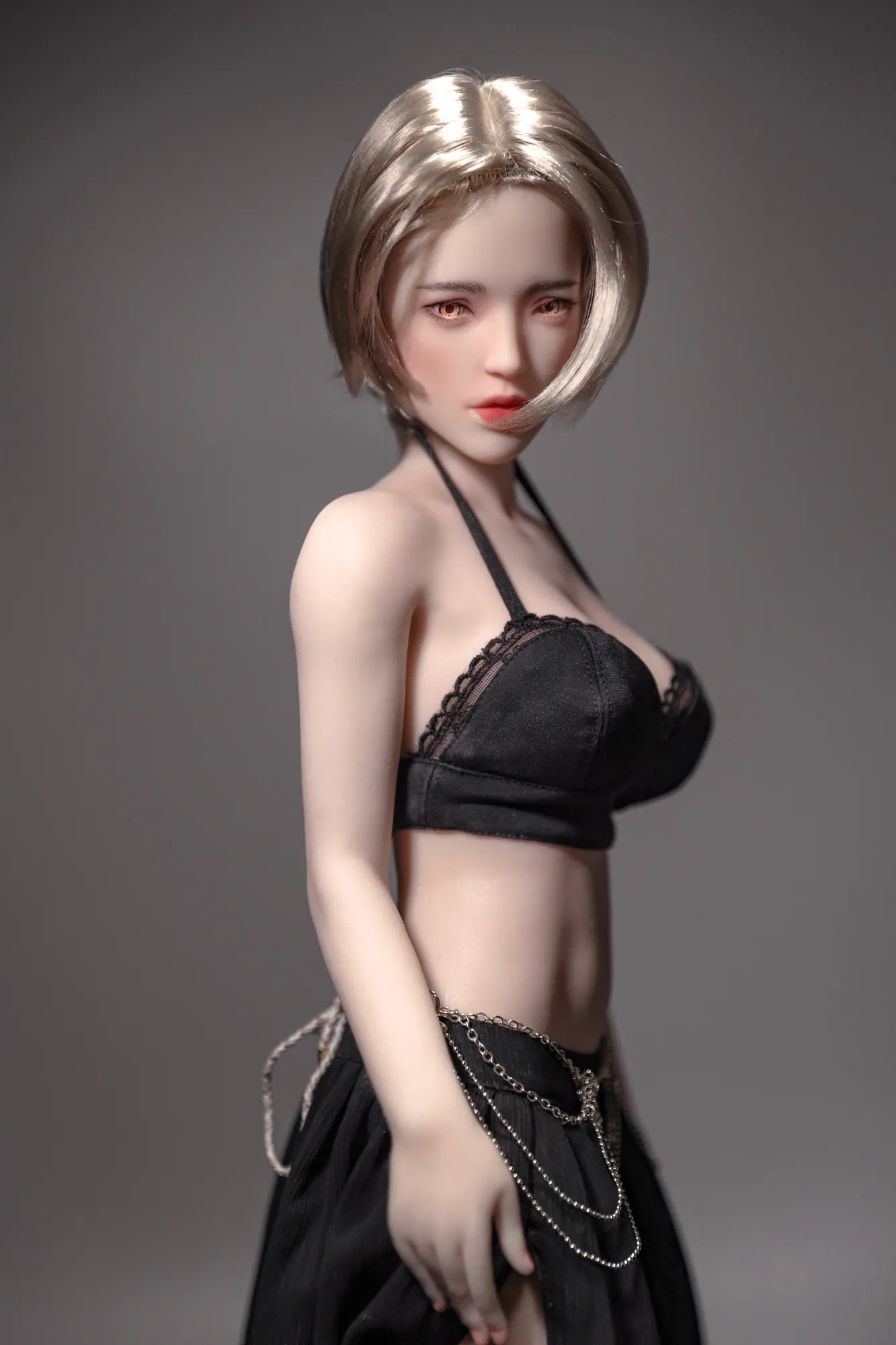 Si60cm L Georgia Cinnamon silicone doll view 7