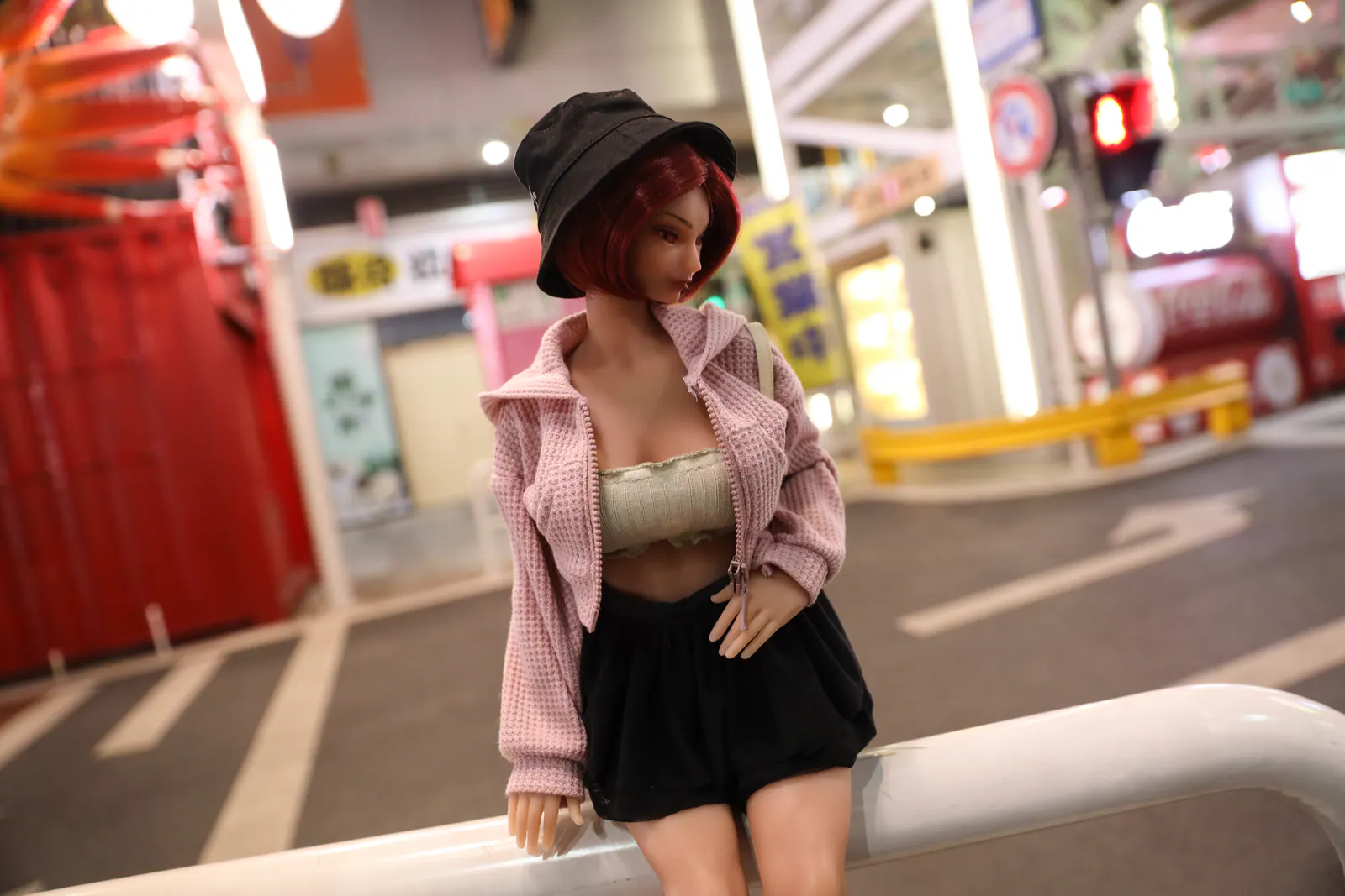 Si60cm L Masami Suntan silicone doll view 6