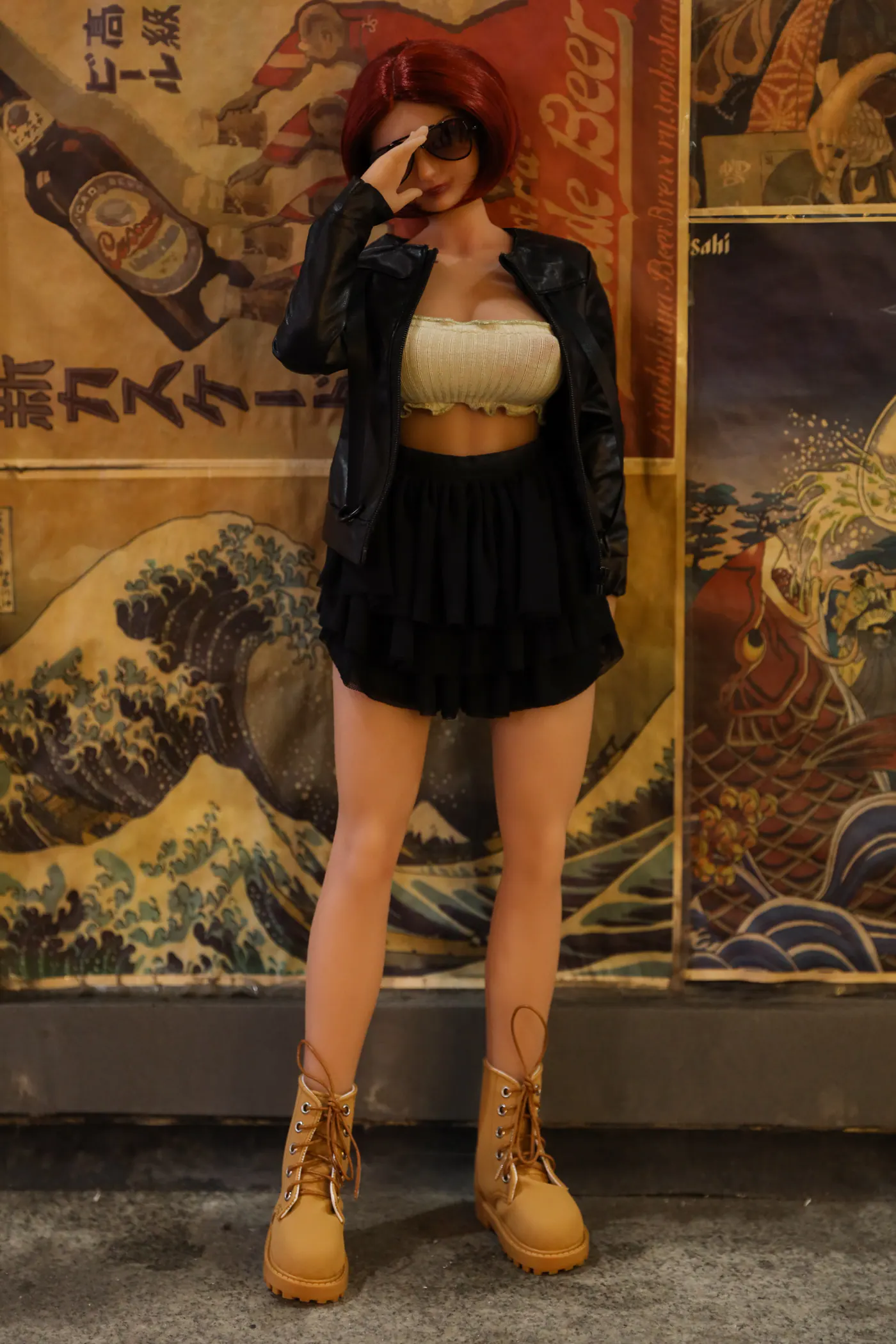 Si60cm L Masami Suntan silicone doll view 7