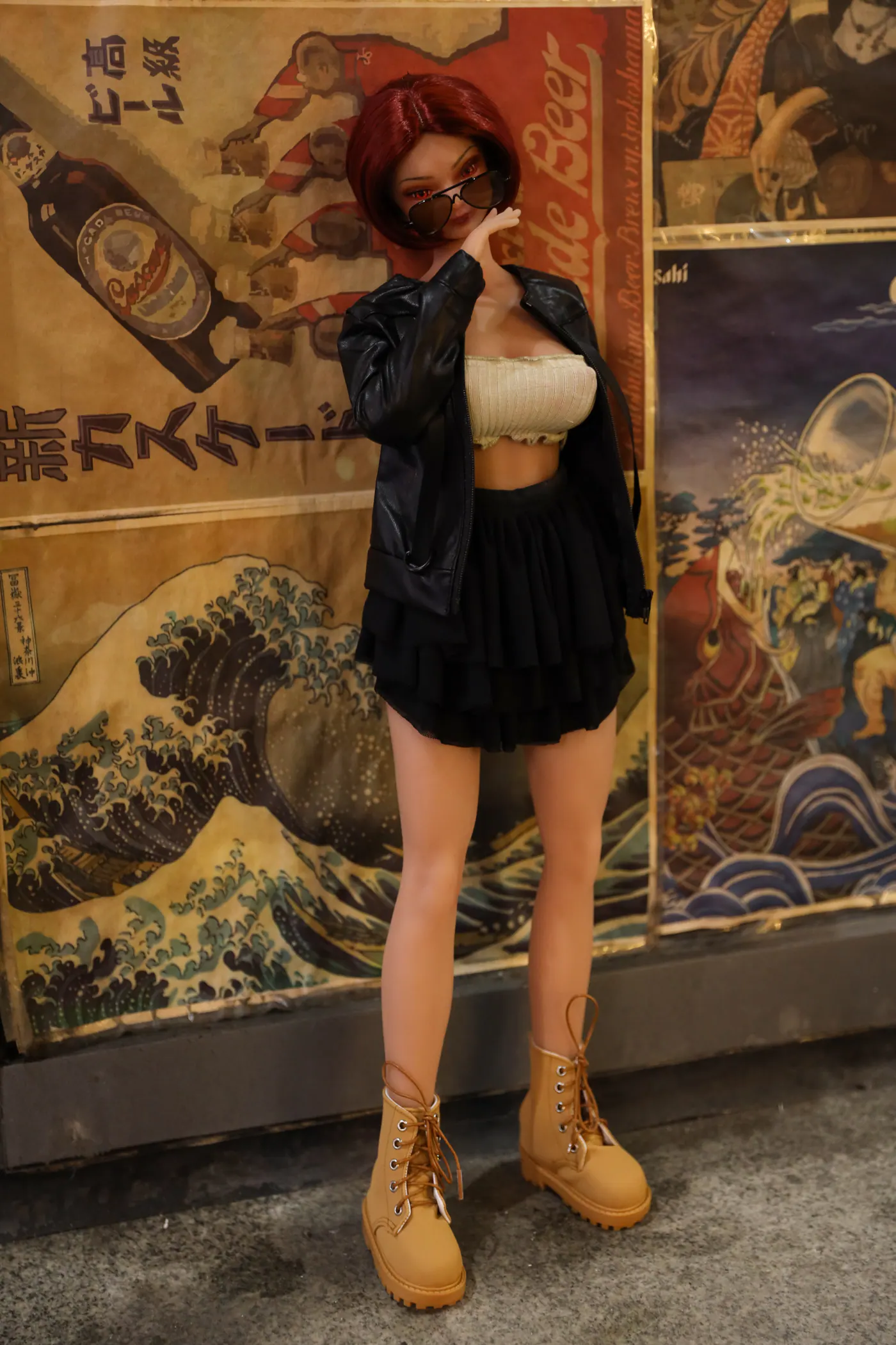 Si60cm L Masami Suntan silicone doll view 8