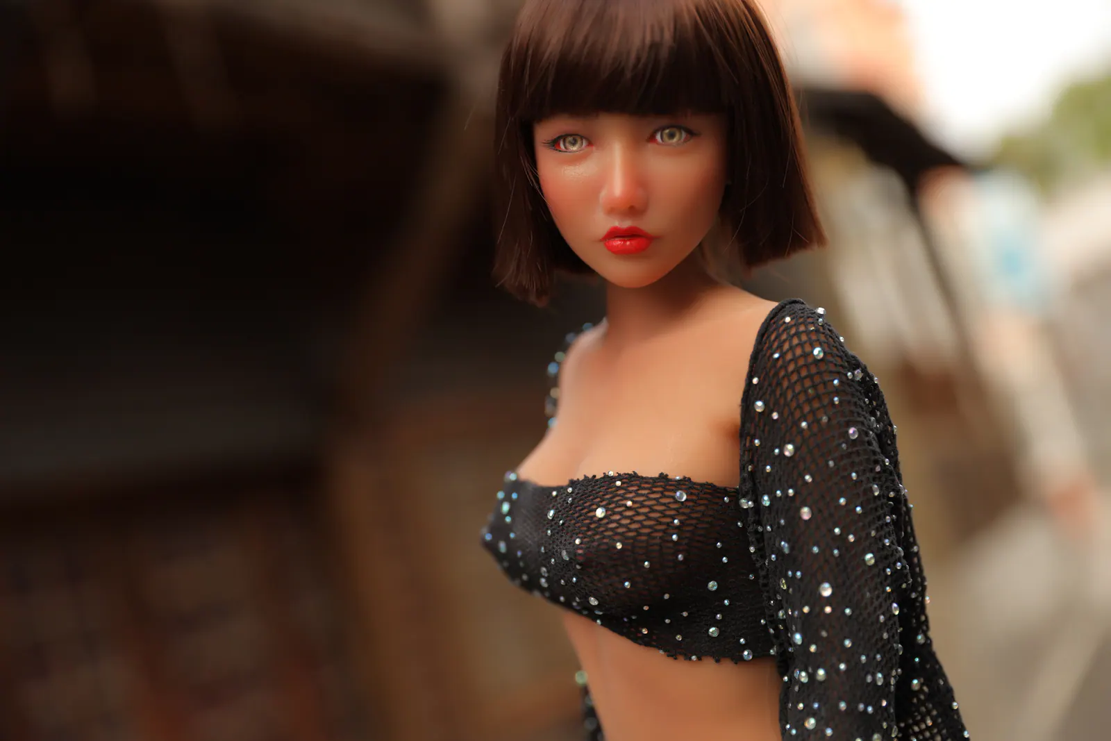 Si60cm M Reka Suntan silicone doll view 2