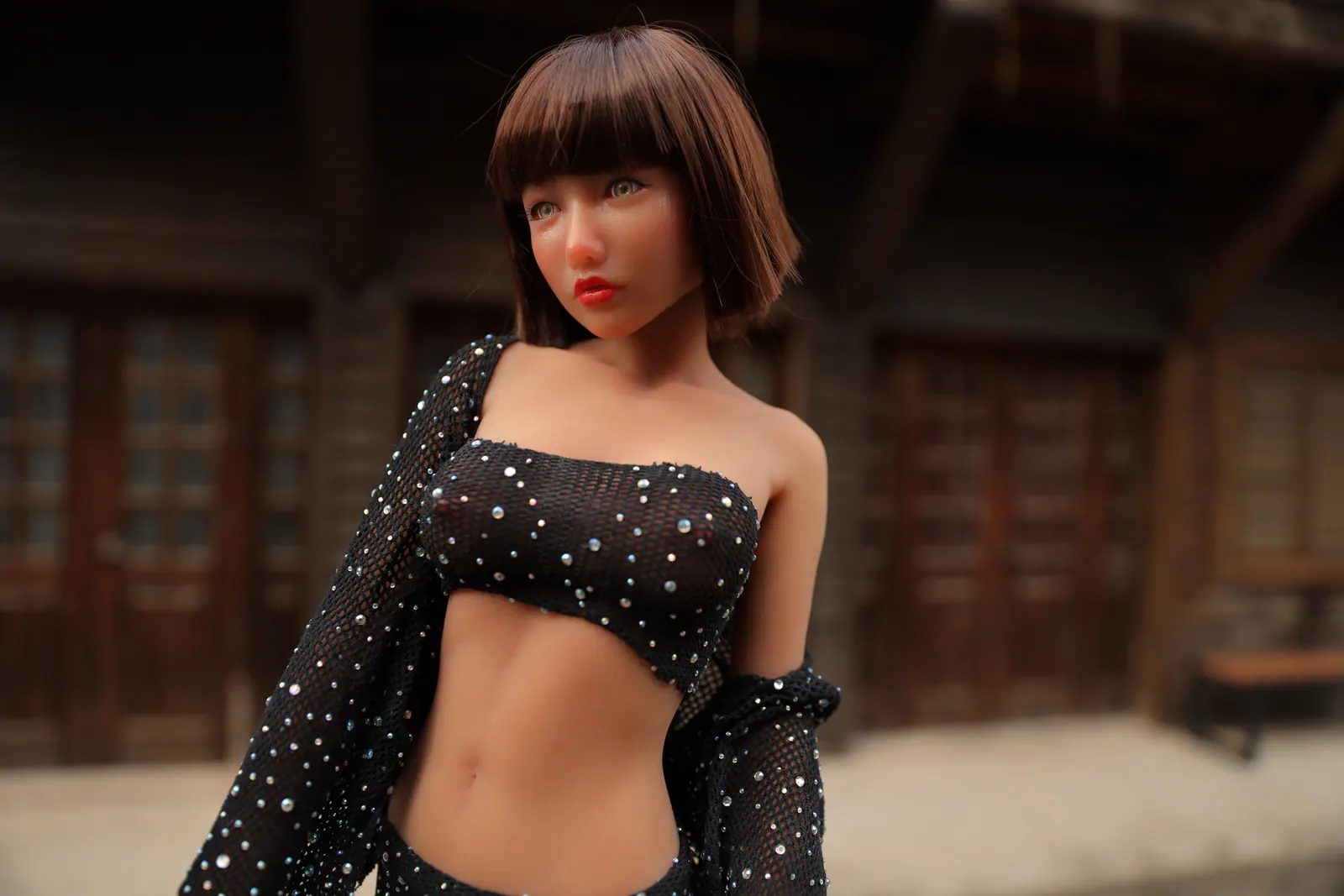 Si60cm M Reka Suntan silicone doll view 4