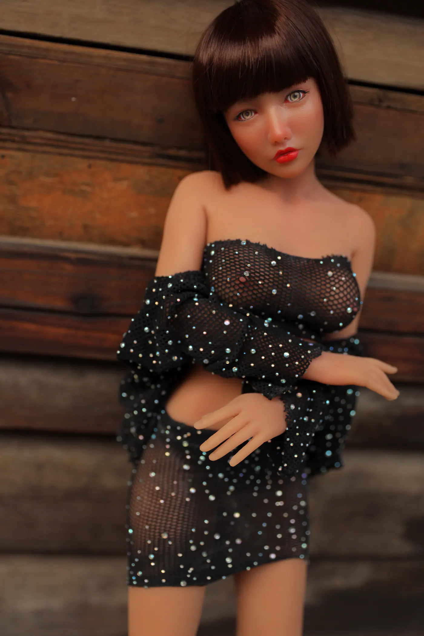 Si60cm M Reka Suntan silicone doll view 14