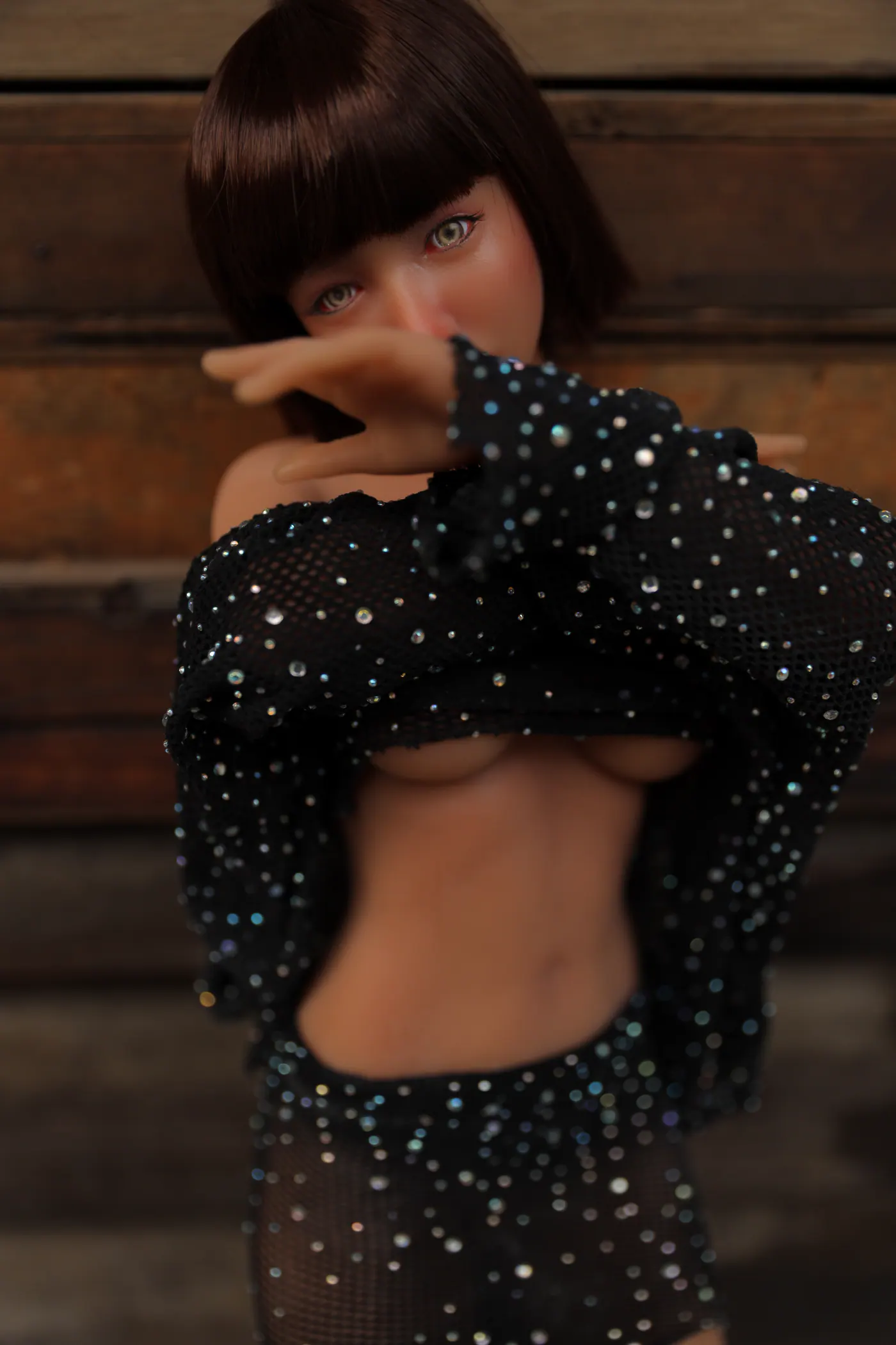 Si60cm M Reka Suntan silicone doll view 15