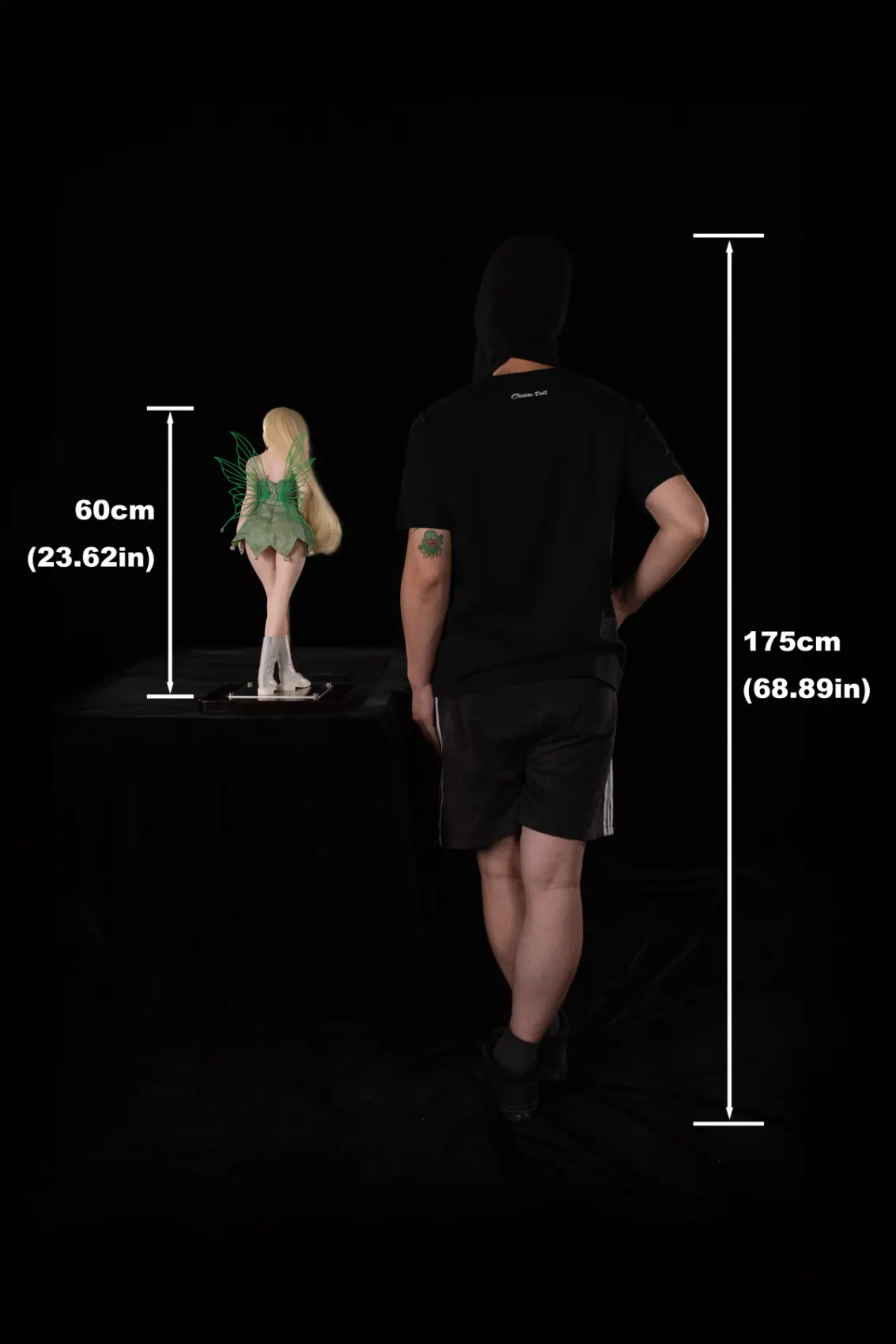 Si60cm XS Holly size reference 3