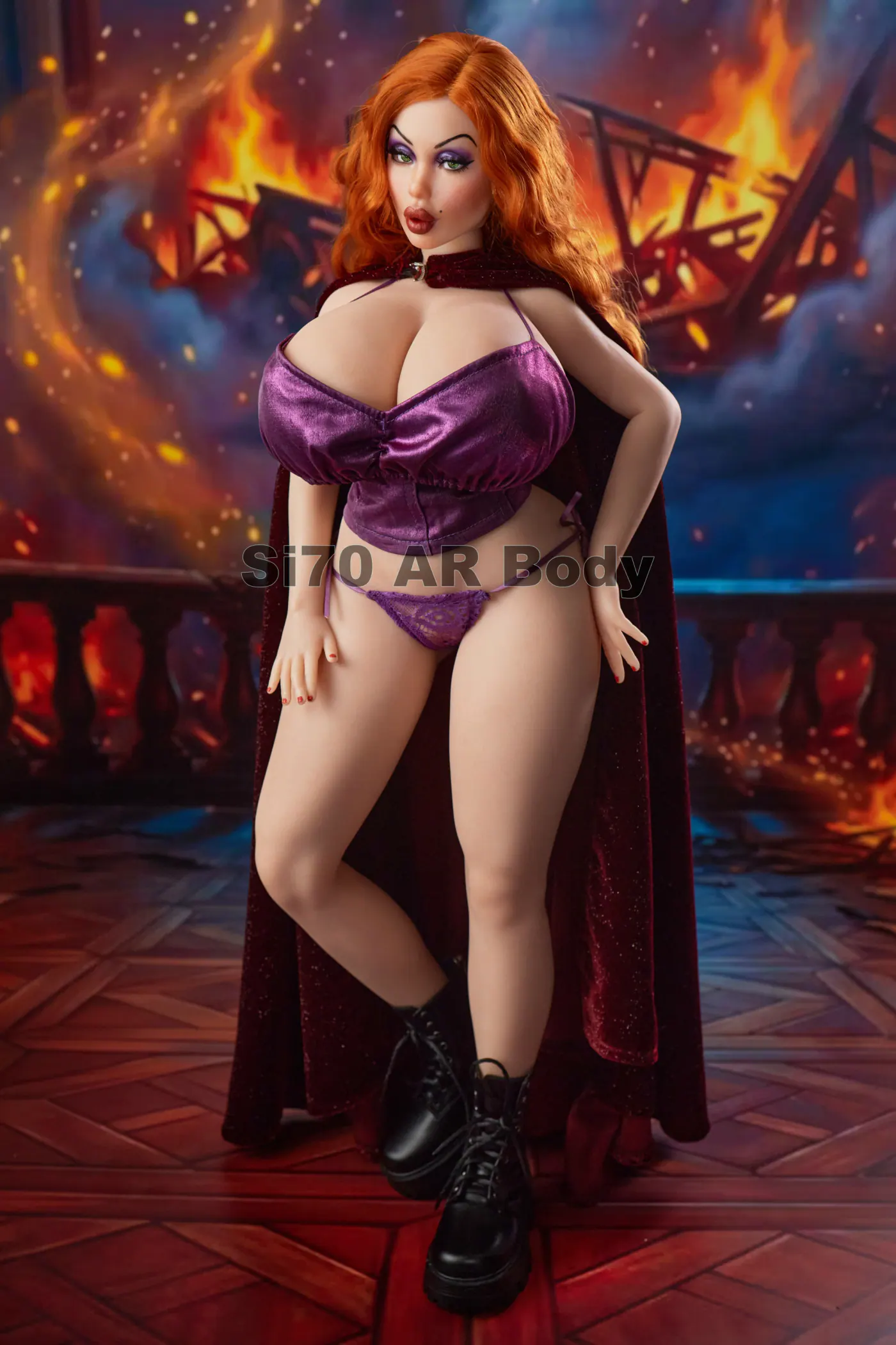 Si70cm AR Diana Natural silicone doll view 2