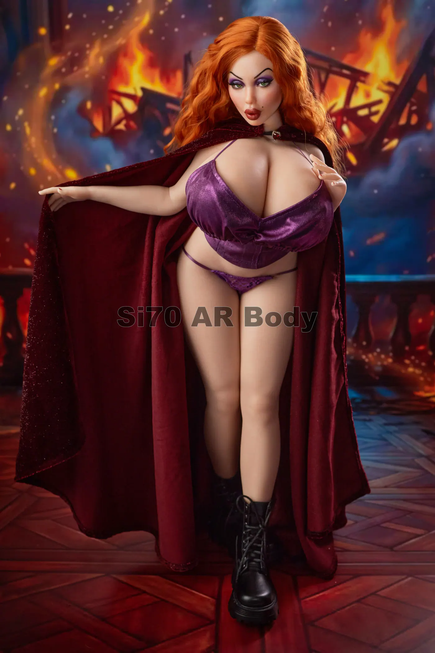 Si70cm AR Diana Natural silicone doll view 4