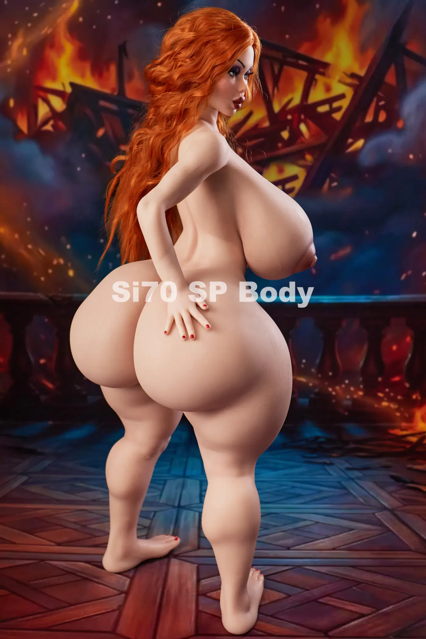 Si70cm SP Diana Natural silicone doll view 11