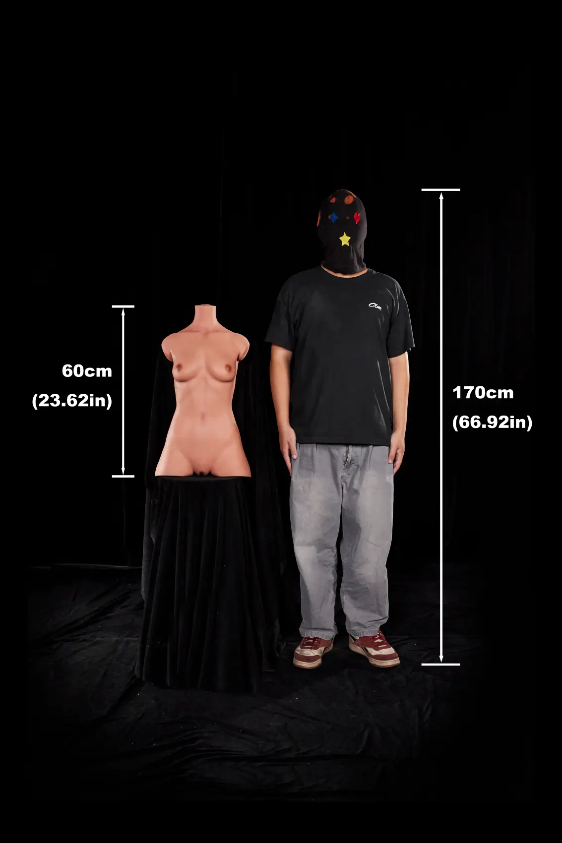 Torso ULW 661 negro sem cabeça 1