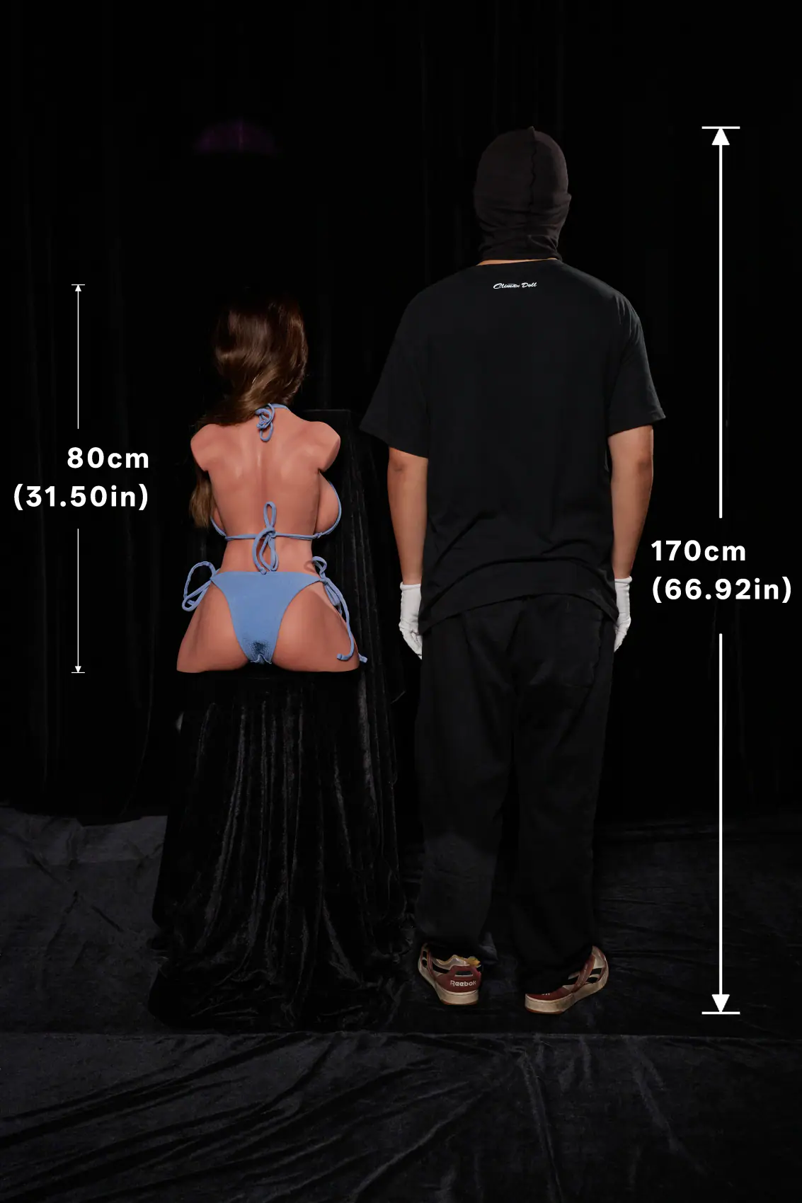 Emma negro – Torso ULW 663 com cabeça 2