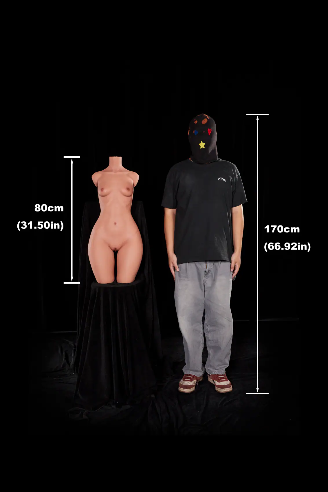 Torso ULW 881 negro sem cabeça 2