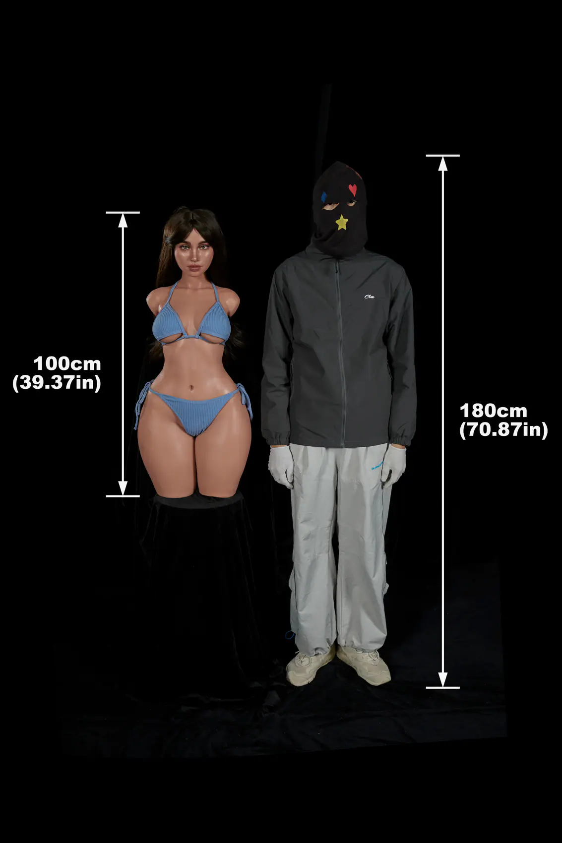 Morgan negro – Torso ULW 882 com cabeça 2