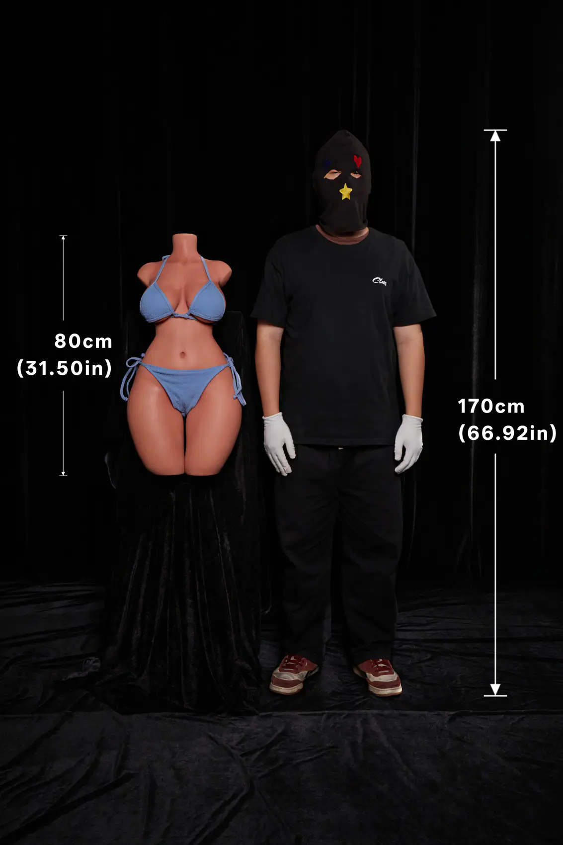 Torso ULW 883 negro sem cabeça 1