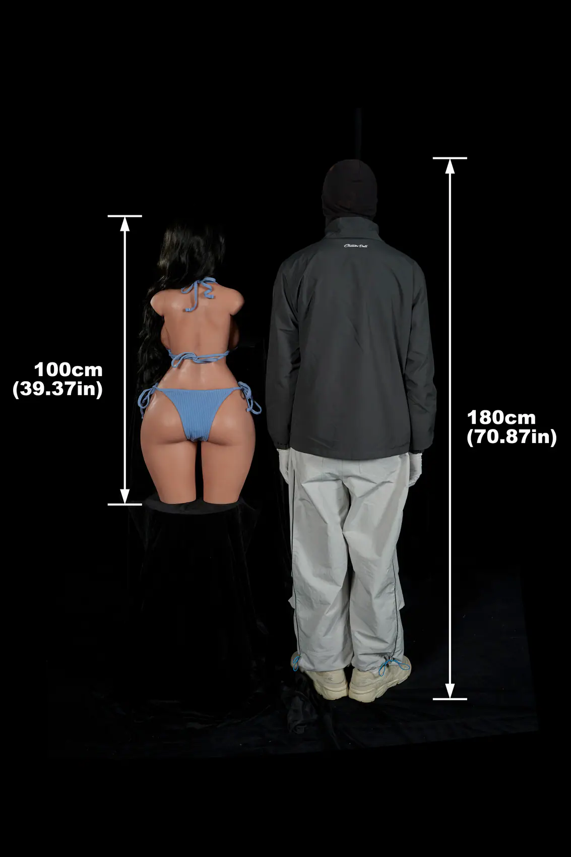 Jenna negro – Torso ULW 883 com cabeça 2