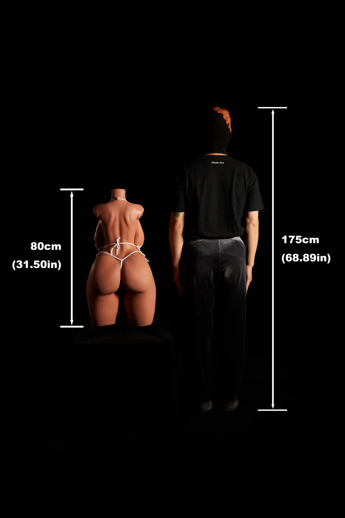 Torso ULW 884 negro sem cabeça 2