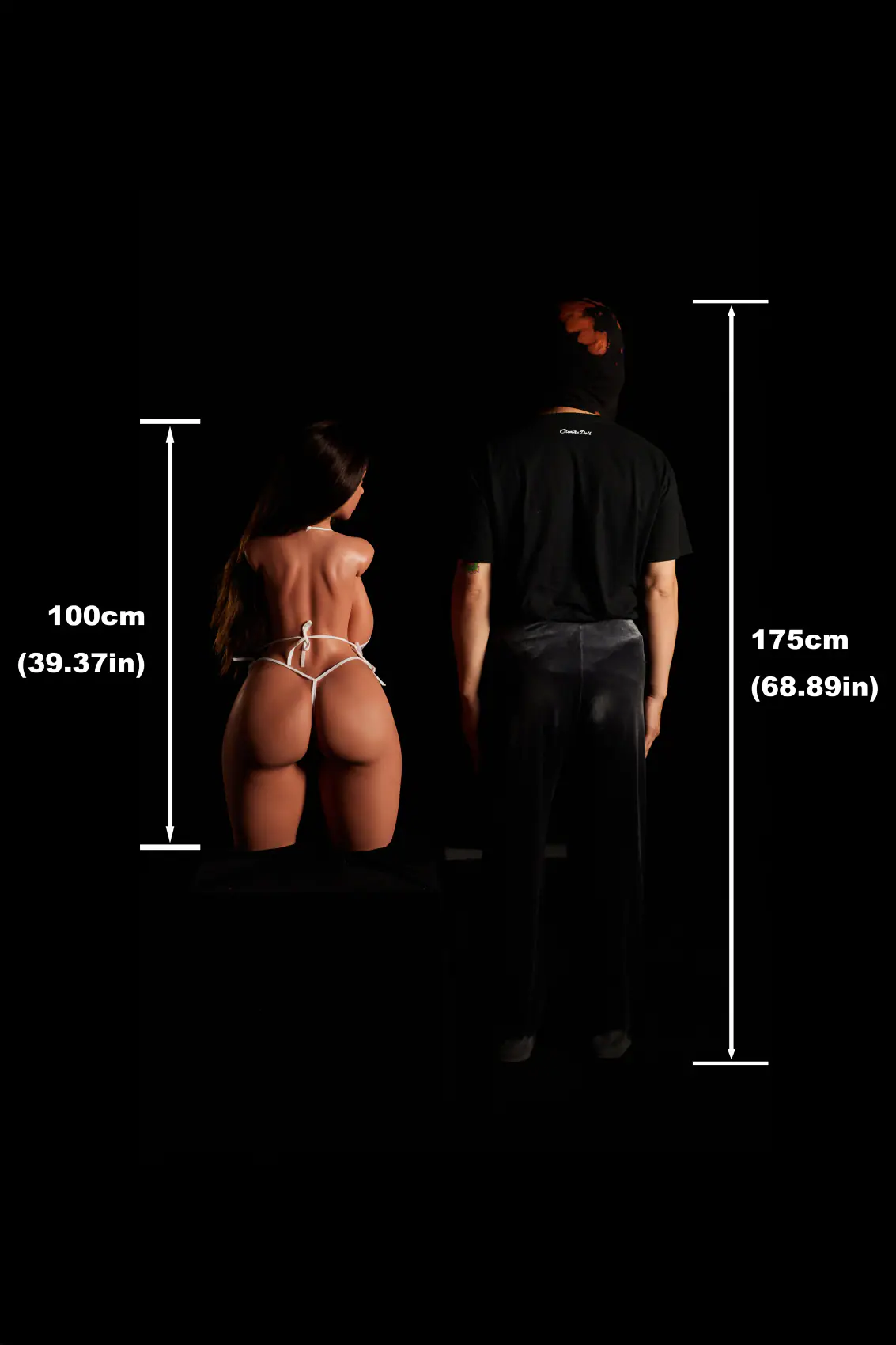 Hazel negro – Torso ULW 884 com cabeça 1