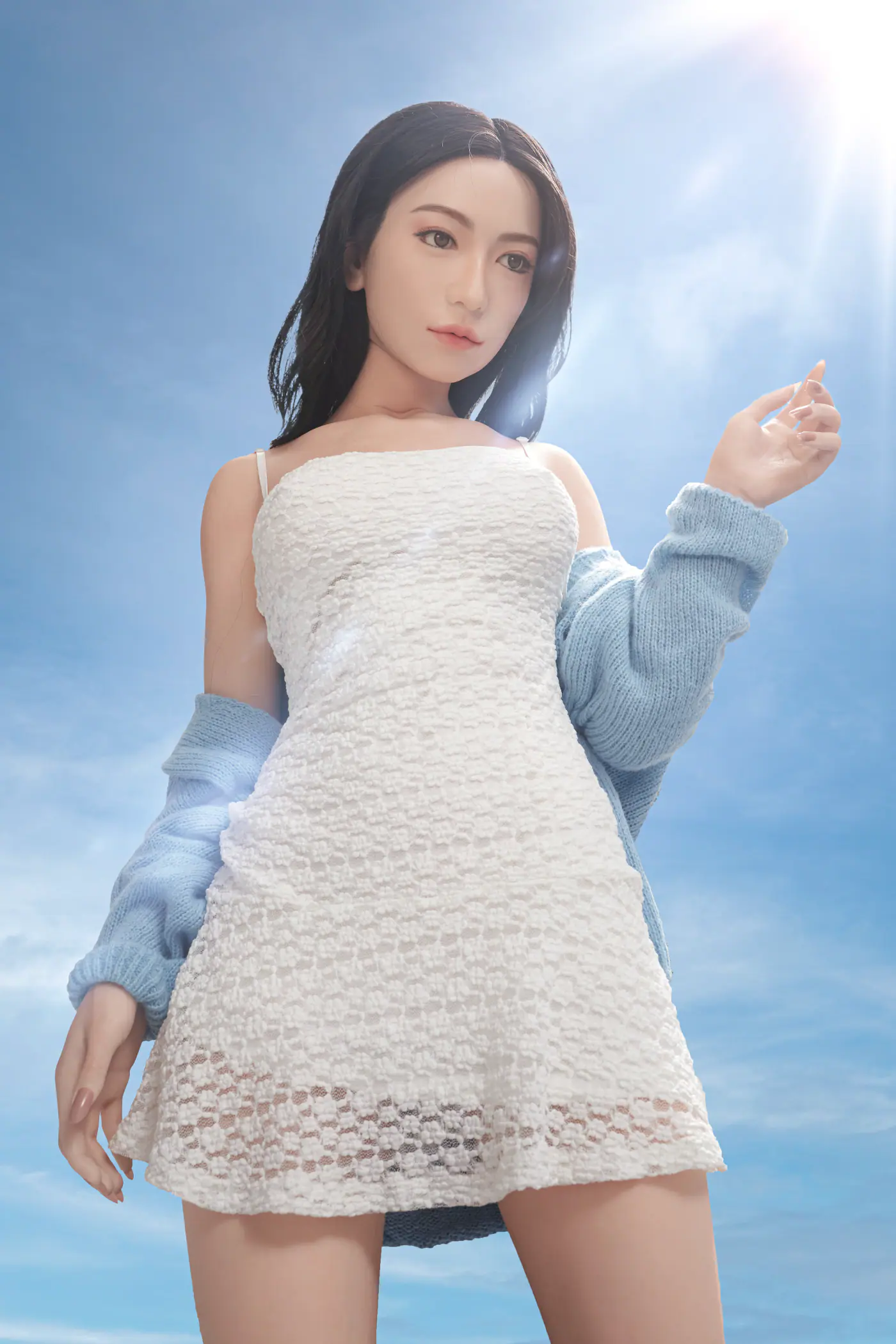 Mayu natural – Boneca ULW SiY158 de silicone product view